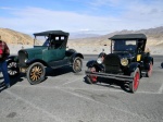 vintage cars on D.V. trek